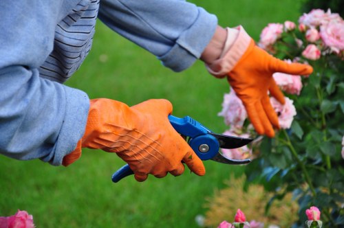 Landscape gardening in East Sheen with a stylish residential garden